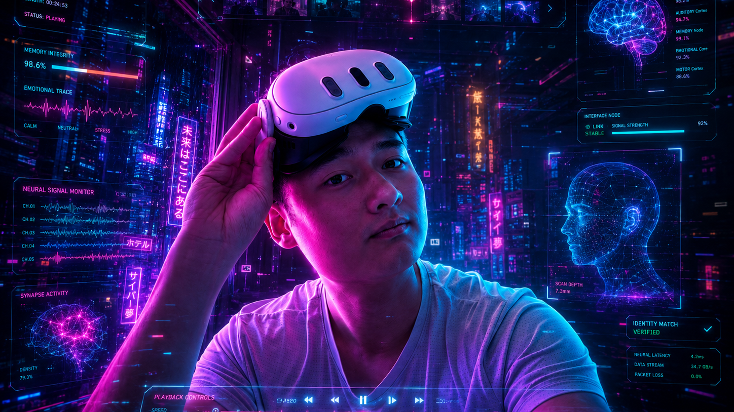 Brain Dance VR project preview
